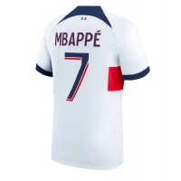 Pánský Fotbalový dres Paris Saint-Germain Kylian Mbappe #7 2023-24 Venkovní Krátký Rukáv